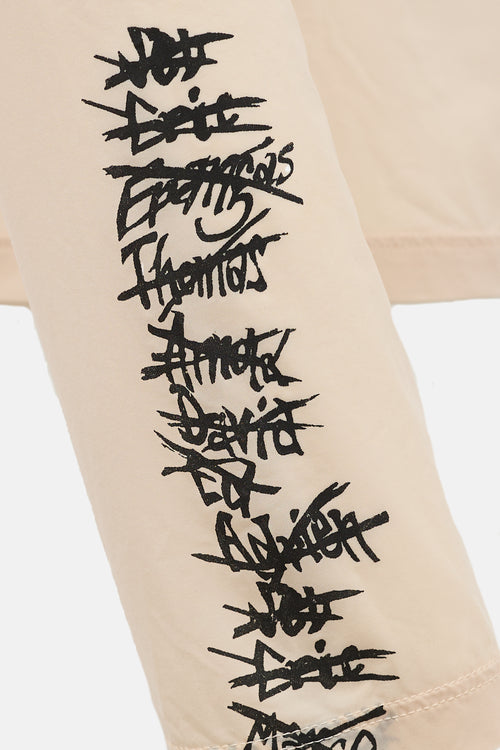 John Galliano Vintage Sheer Tattoo Top