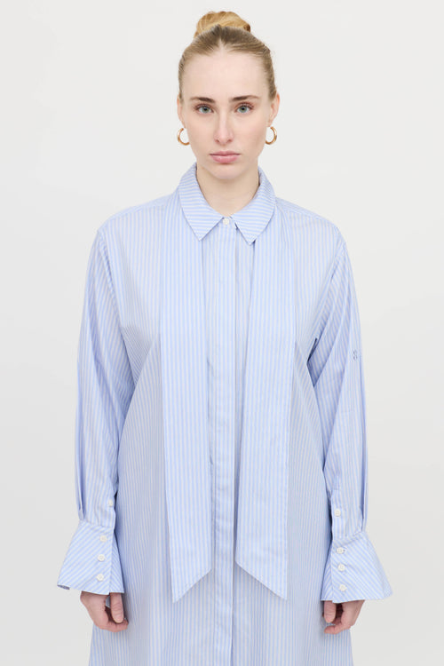 Simkhai Striped Button Up Dress