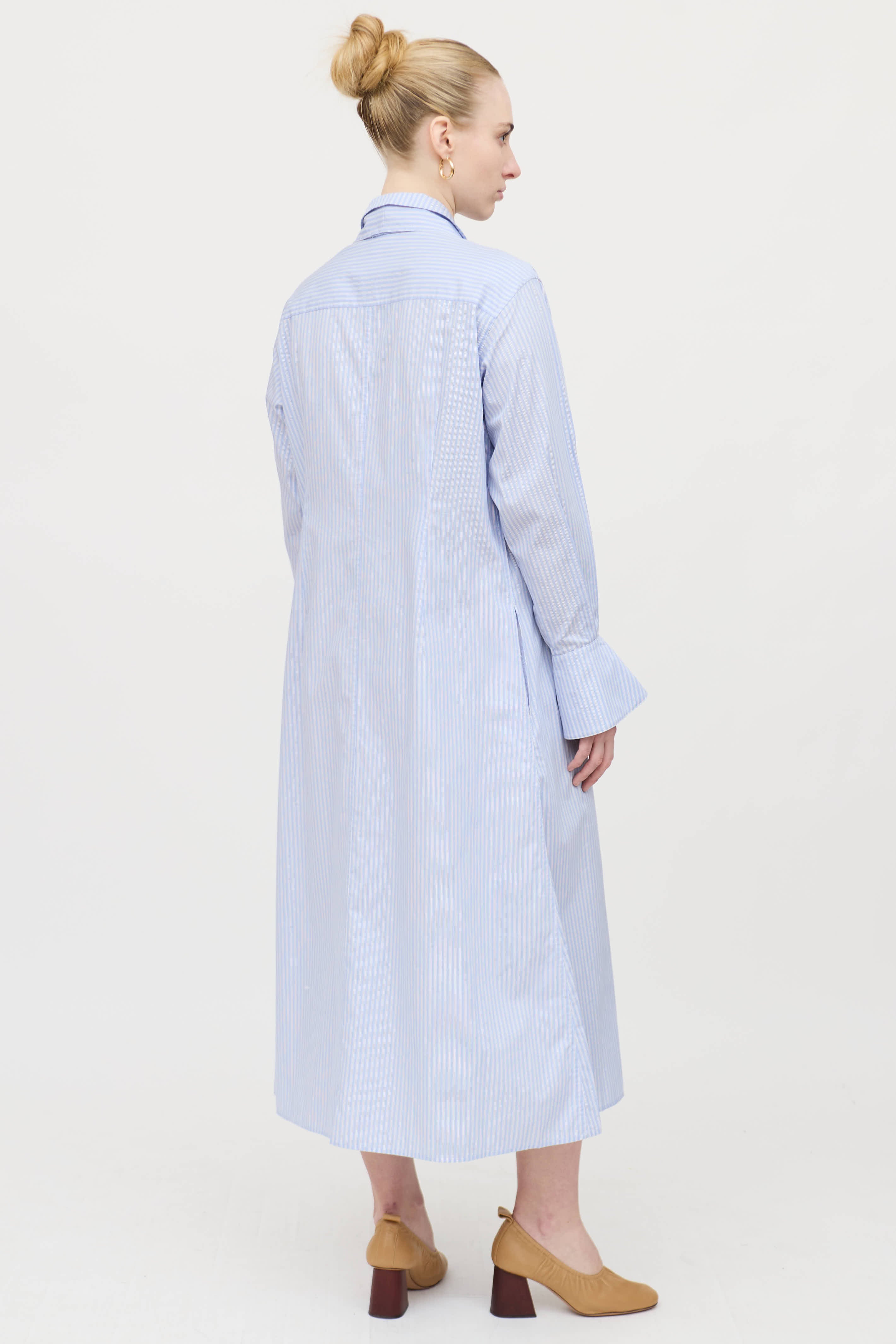 Simkhai Striped Button Up Dress