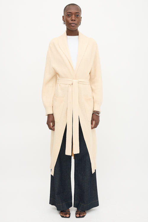 Wool Isabel Long Cardigan
