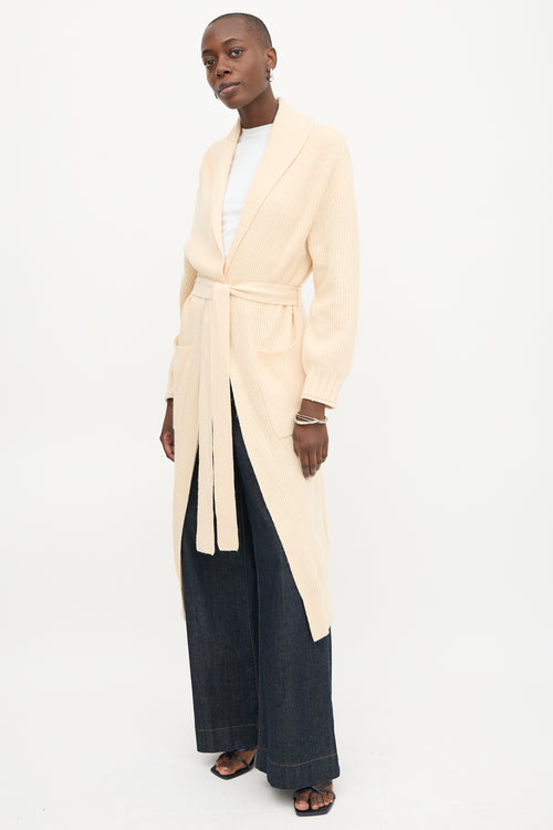 Wool Isabel Long Cardigan