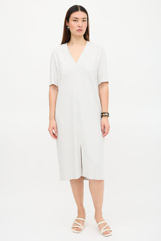 Joseph Crepe V-Neck Dress