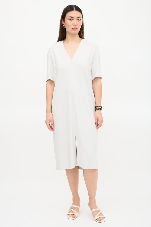 Joseph Crepe V-Neck Dress