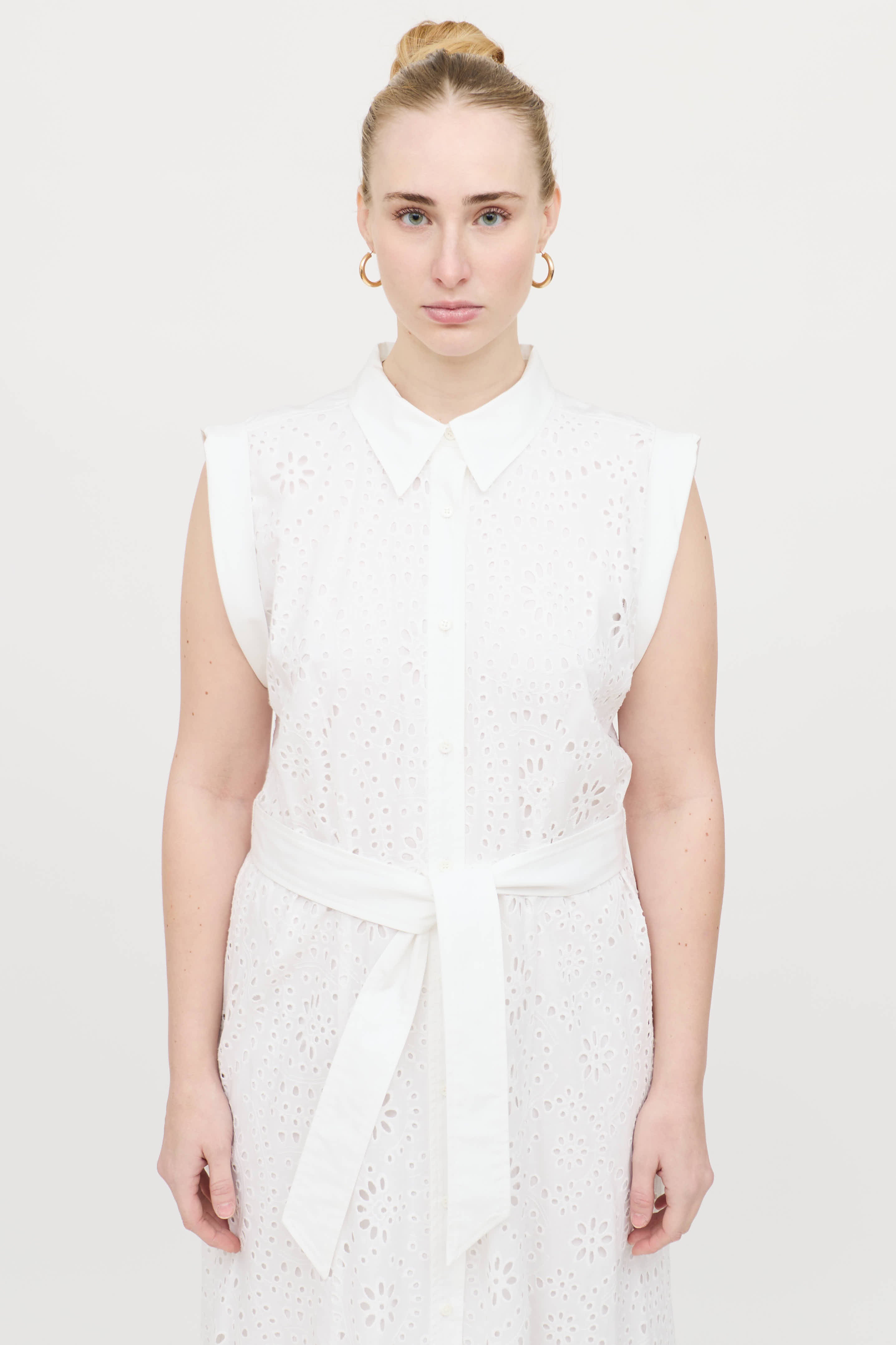 Judith & Charles Eyelet Jude Dress