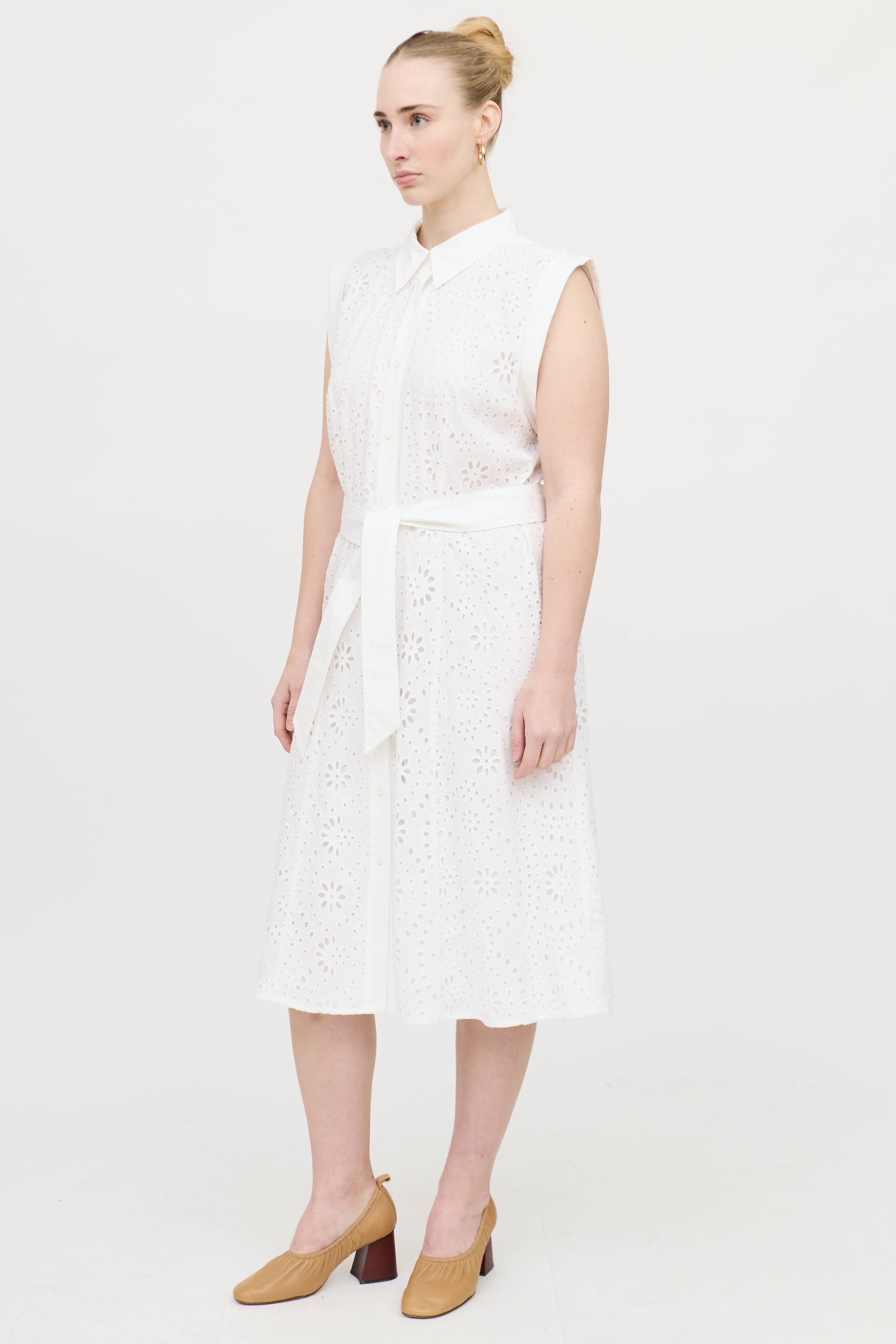 Judith & Charles Eyelet Jude Dress