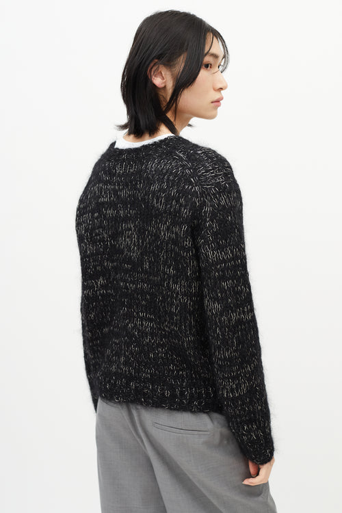 Junya Watanabe Black & White Knit Sweater