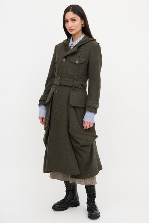 Junya Watanabe FW 2010 Wool Trench Coat