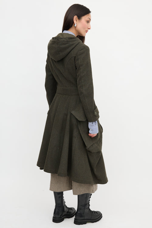 Junya Watanabe FW 2010 Wool Trench Coat