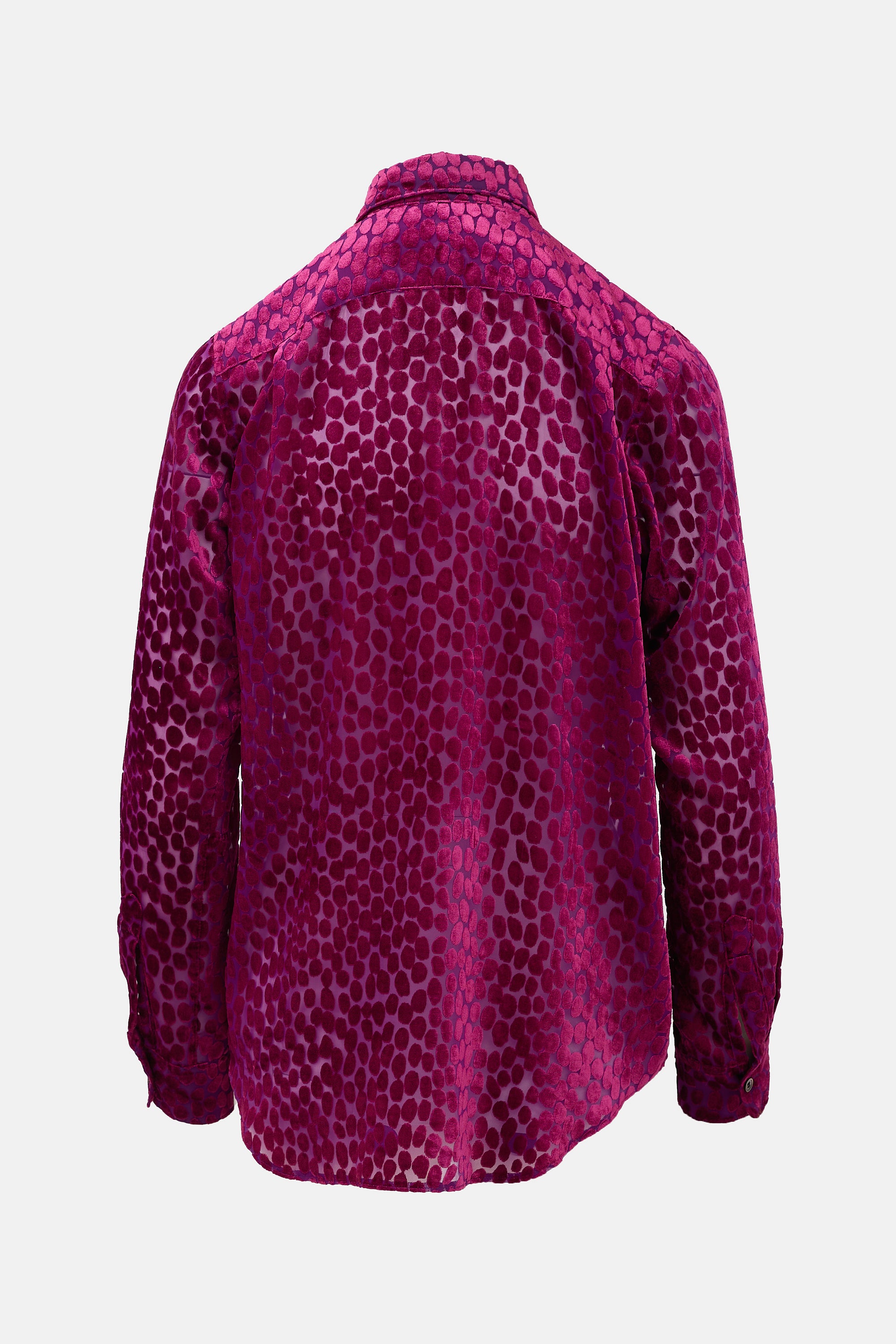 Junya Watanabe Devoré Asymmetrical Shirt