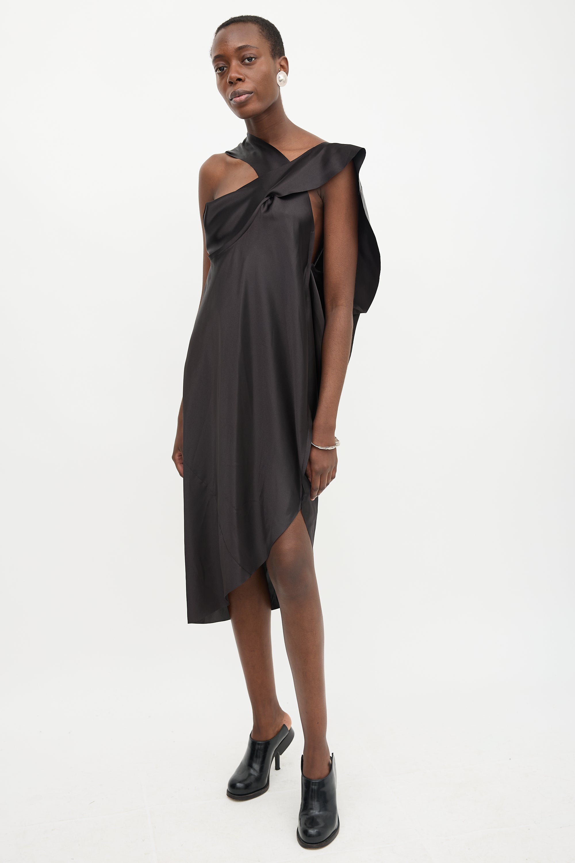 Junya Watanabe 2011 Satin Twisted Dress