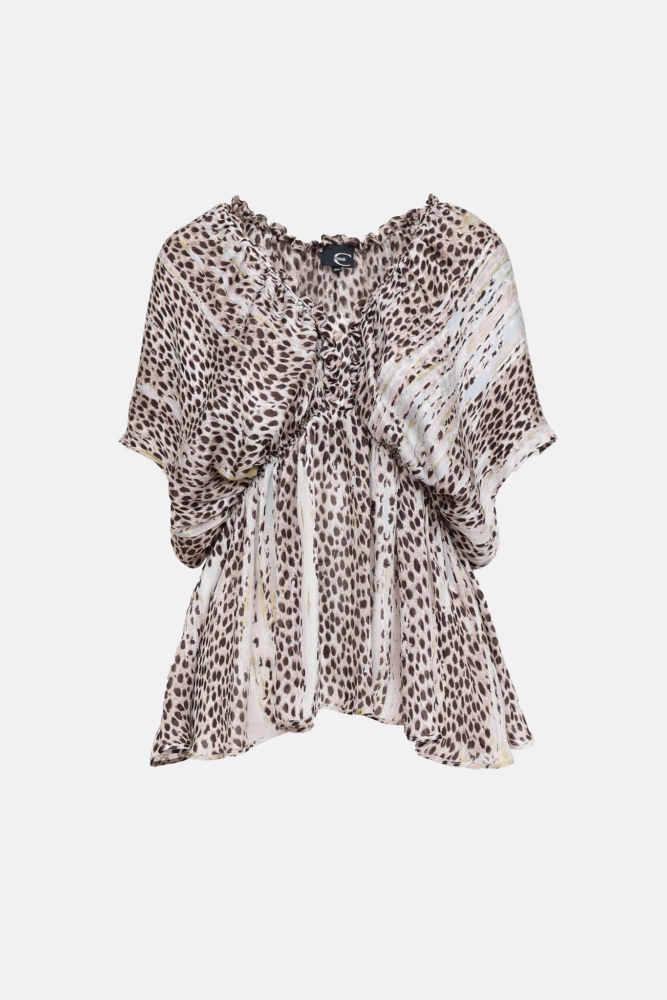 Ruffle Printed Top