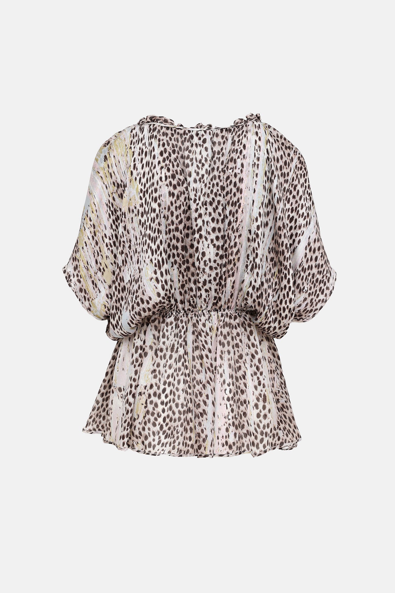 Ruffle Printed Top
