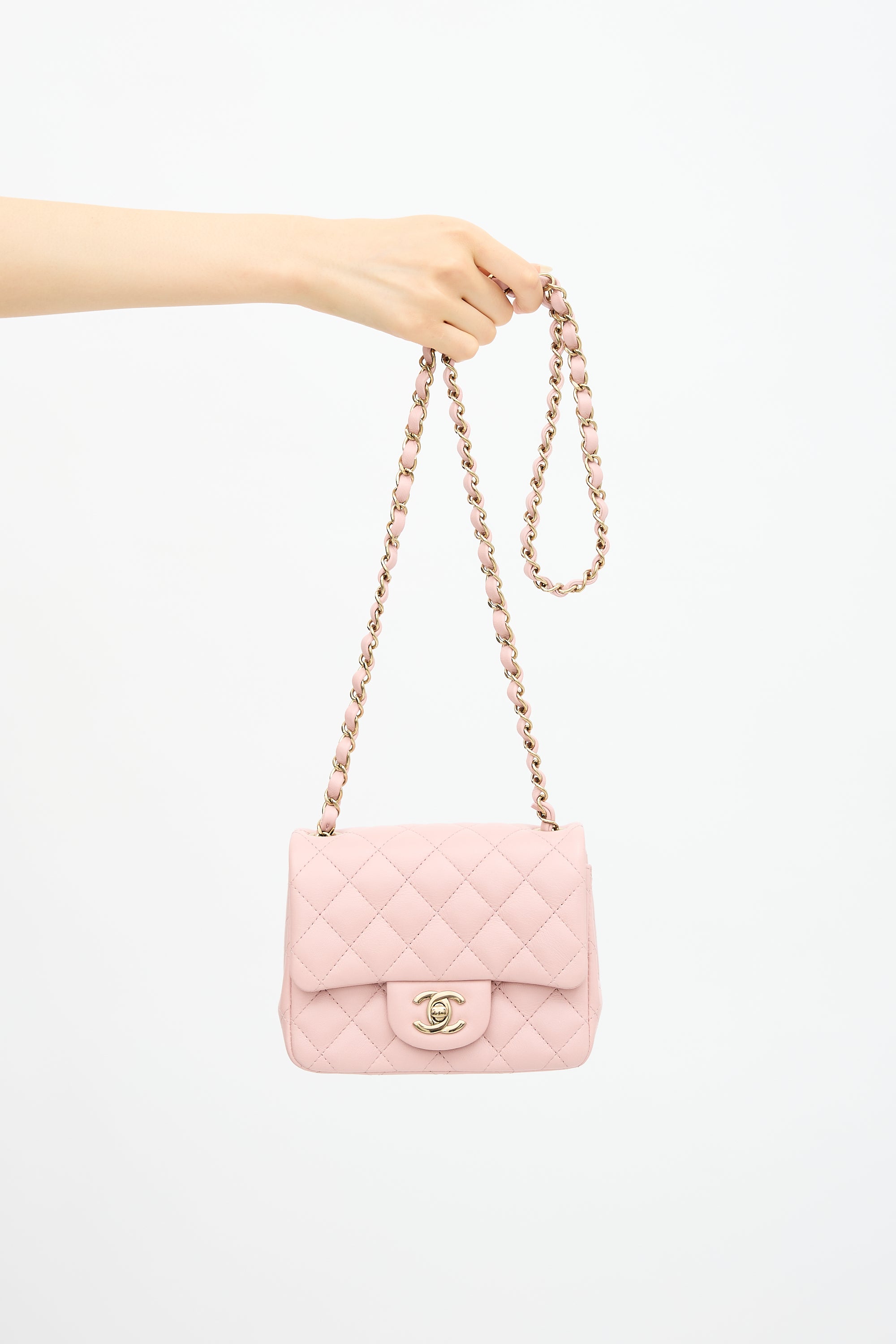 Chanel 2024 Leather Mini Classic Flap Bag