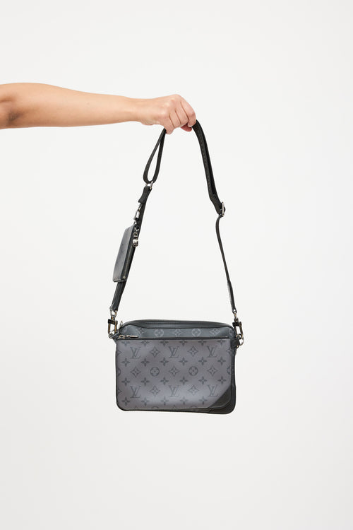 Louis Vuitton Monogram Eclipse Trio Messenger Bag