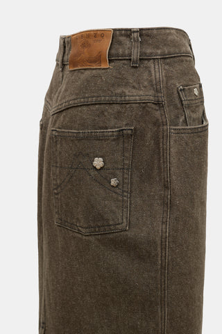 Kenzo Jeans Denim Midi Skirt