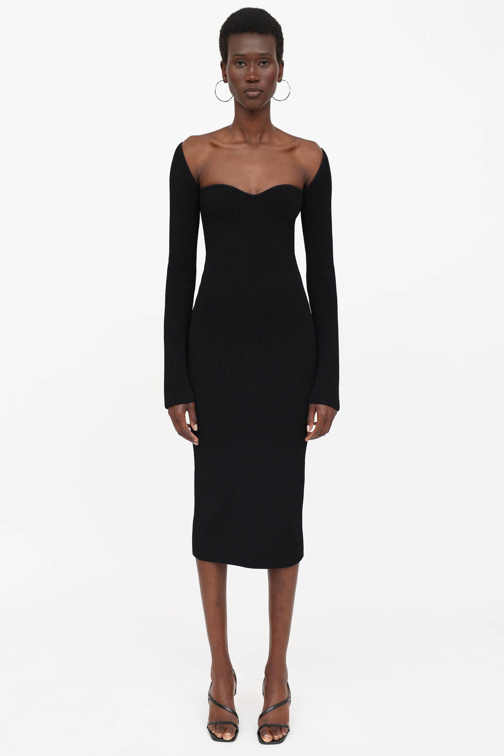 Khaite Knit Ribbed Beth Dress