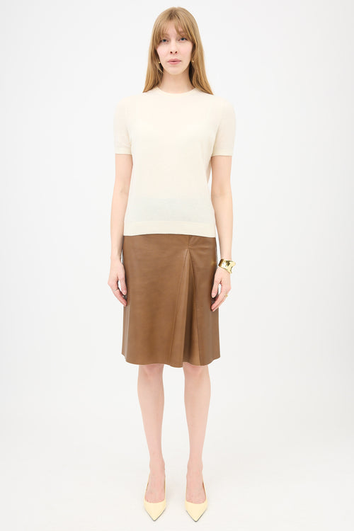 Khaite Cashmere T-Shirt