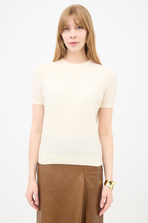 Khaite Cashmere T-Shirt