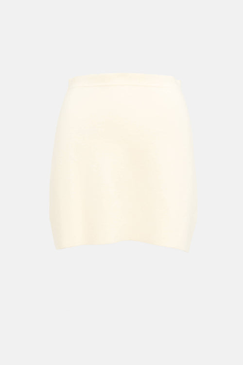 Khaite Darrion Mini Skirt