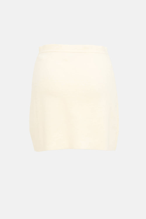 Khaite Darrion Mini Skirt