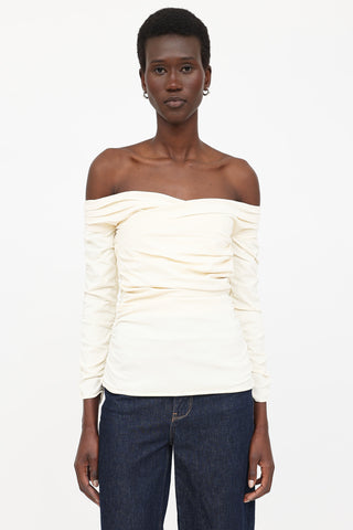 Khaite Zuri Ruched  Top