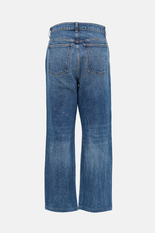 Khaite Danielle Straight Leg Jeans