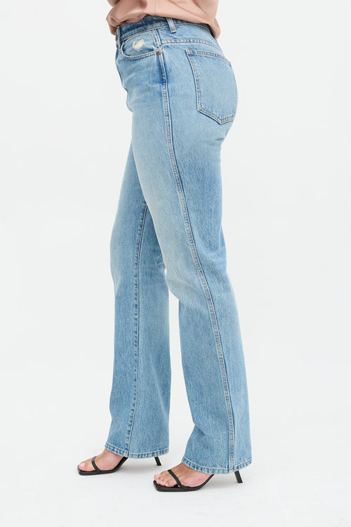 Khaite Danielle Straight Leg Jeans