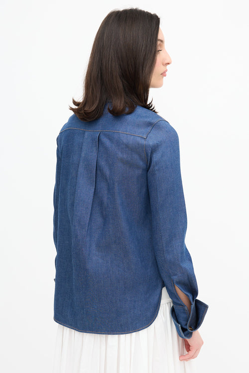 Khaite Denim Dena Shirt
