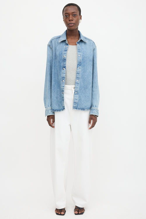 Khaite Denim Argo Shirt