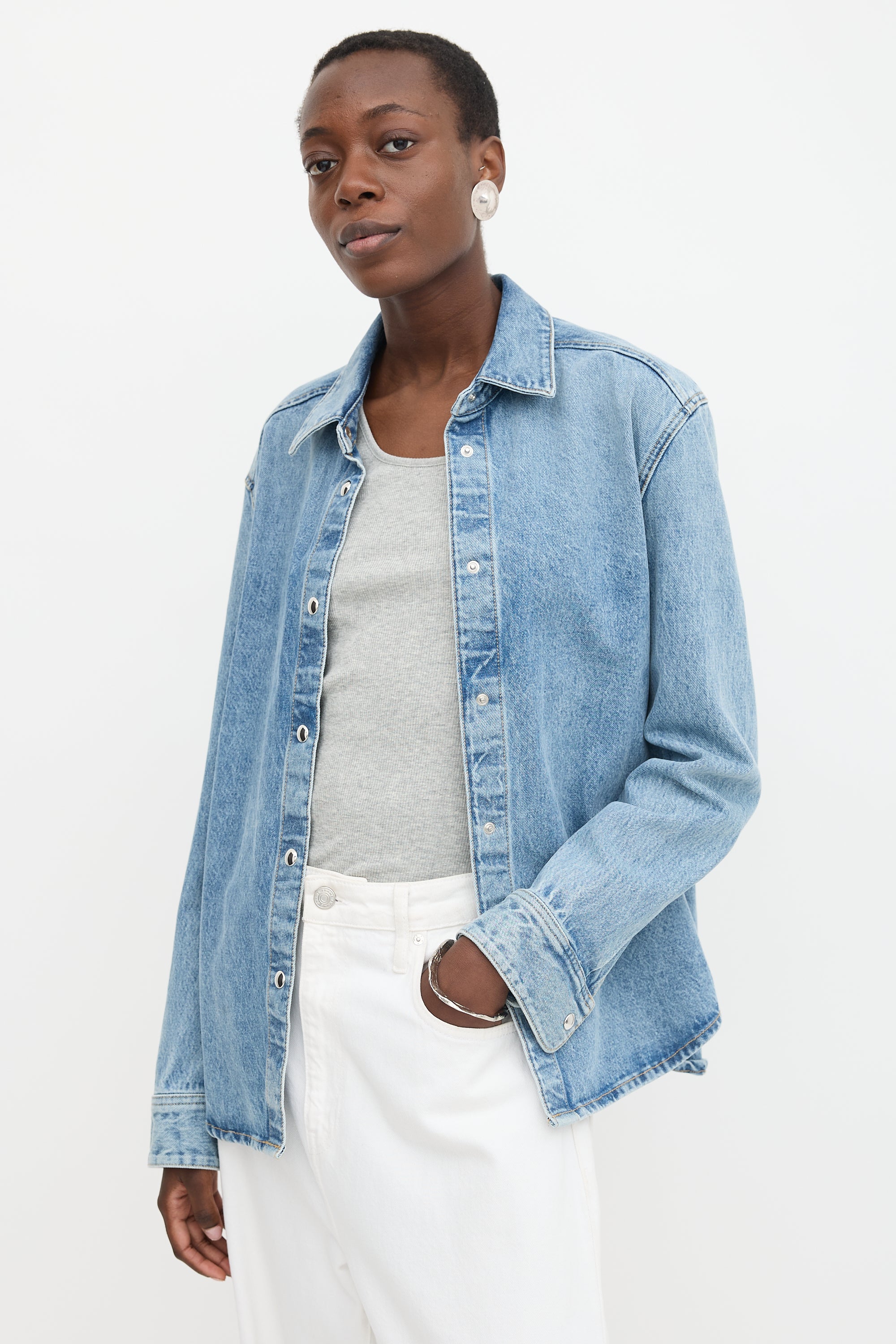 Khaite Denim Argo Shirt
