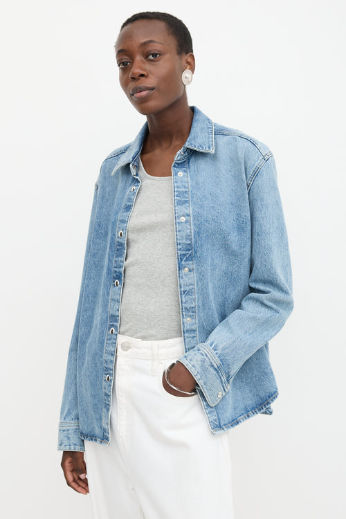 Khaite Denim Argo Shirt