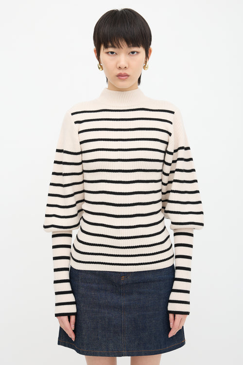 Khaite Joanne Puff Sleeve Sweater