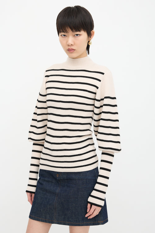 Khaite Joanne Puff Sleeve Sweater