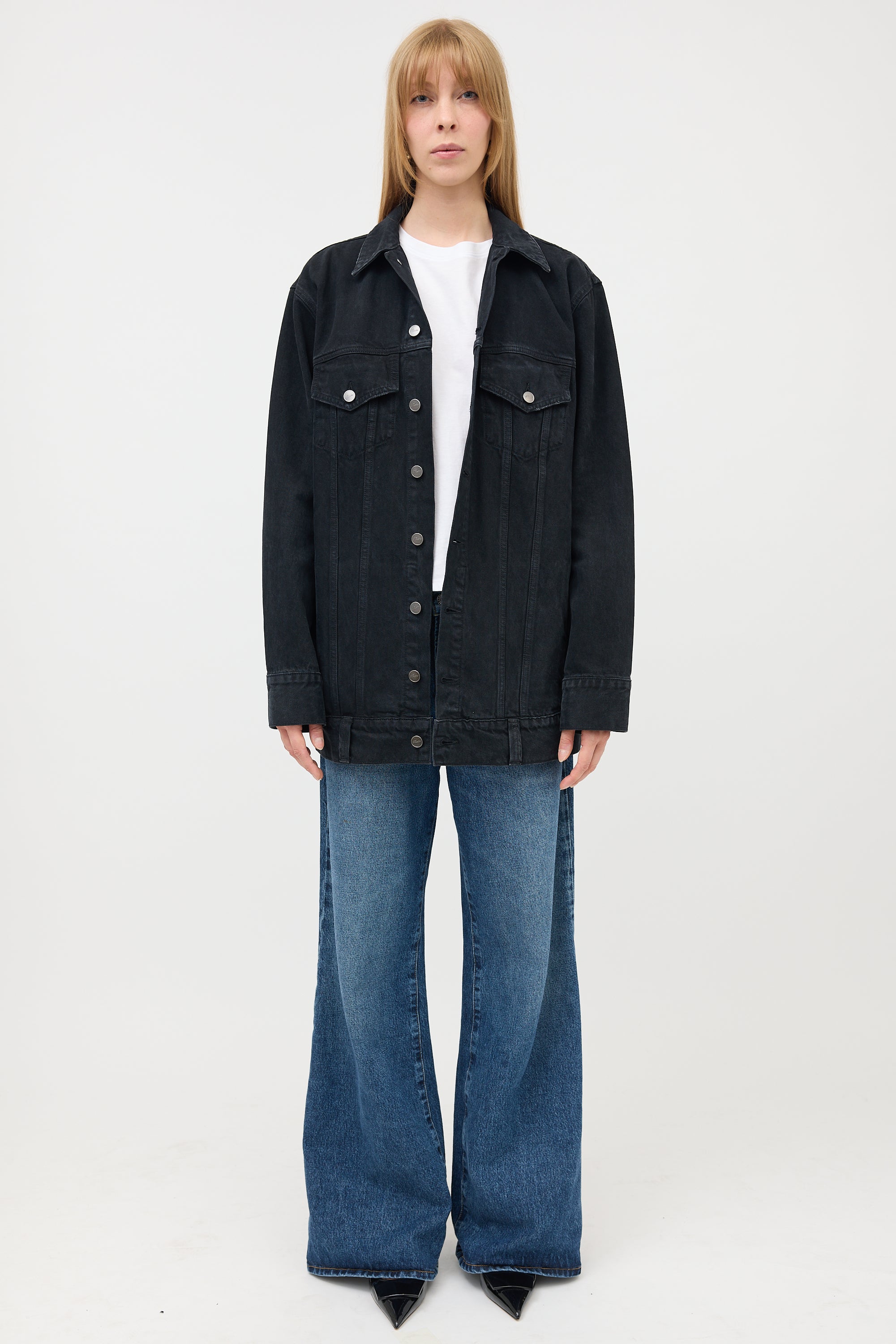 Khaite Oversized Denim Ross Jacket