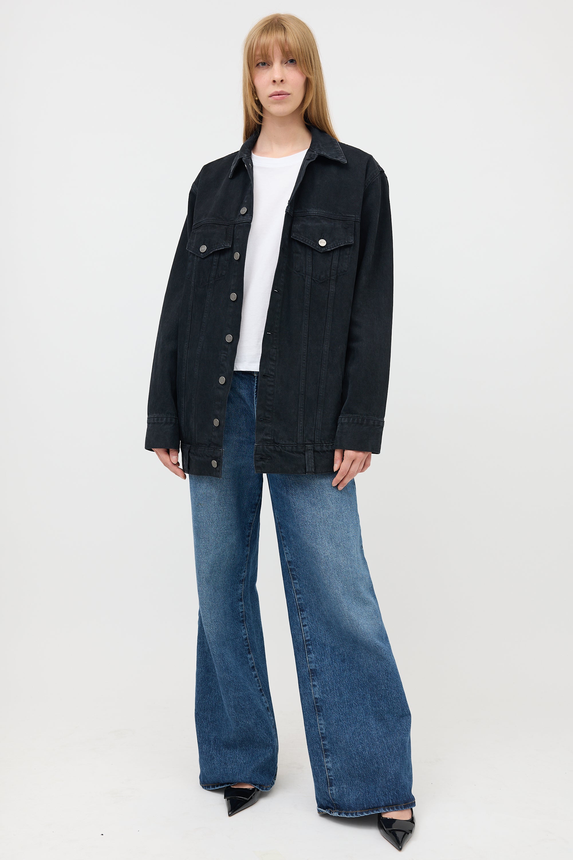 Khaite Oversized Denim Ross Jacket