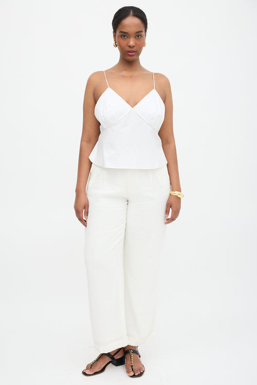 Khaite Poplin Lilo Camisole