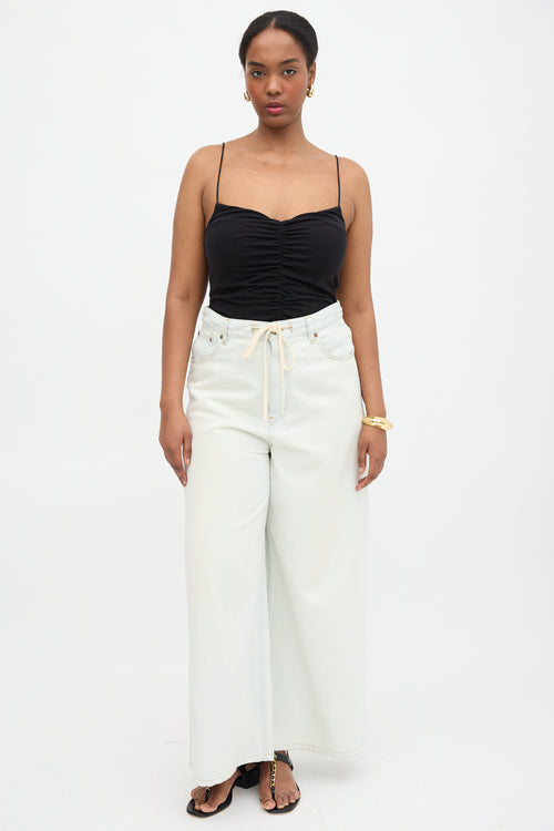 Khaite Shelly Ruched Tank Top