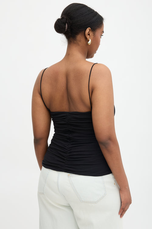 Khaite Shelly Ruched Tank Top
