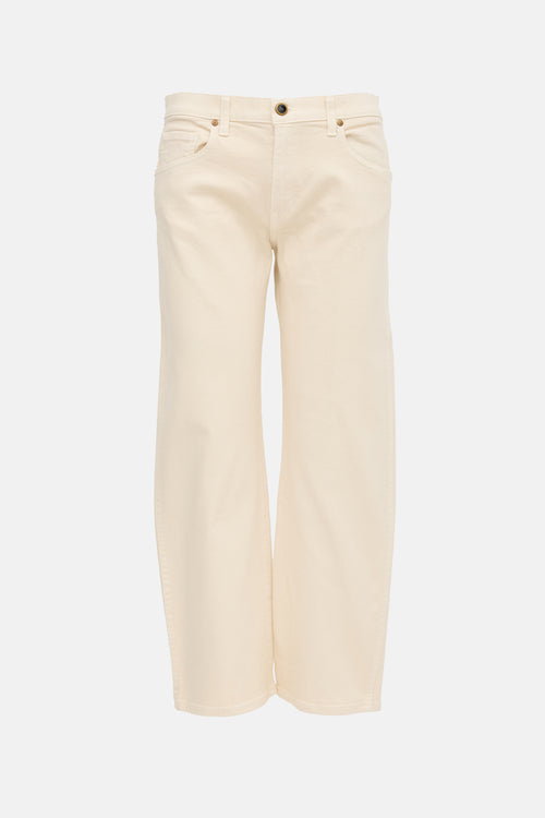 Khaite Wendell Straight Leg Jeans