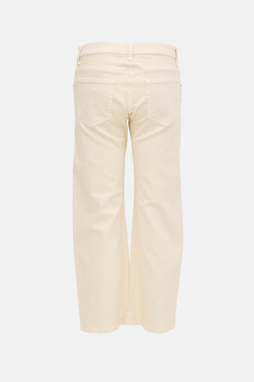 Khaite Wendell Straight Leg Jeans