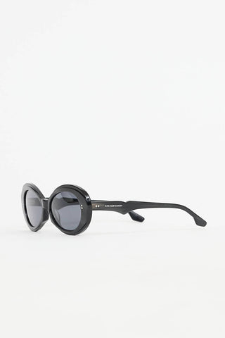 Kiko Kostadinov Rune Oval Sunglasses