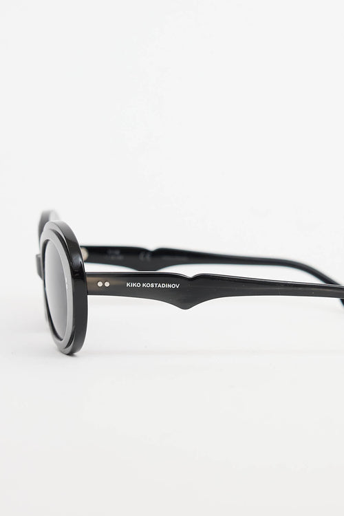 Kiko Kostadinov Rune Oval Sunglasses