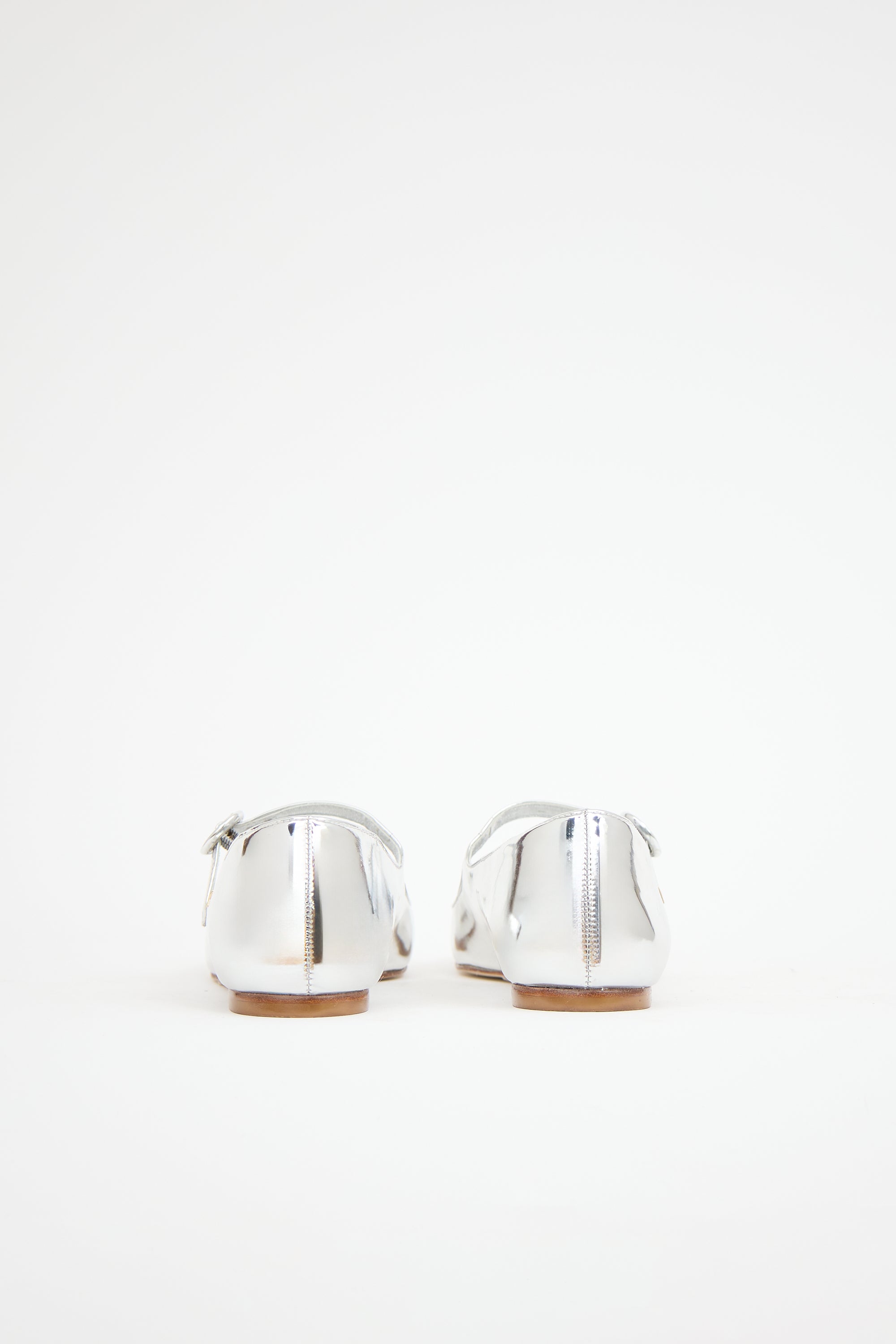 Larroude Patent Blair Flat