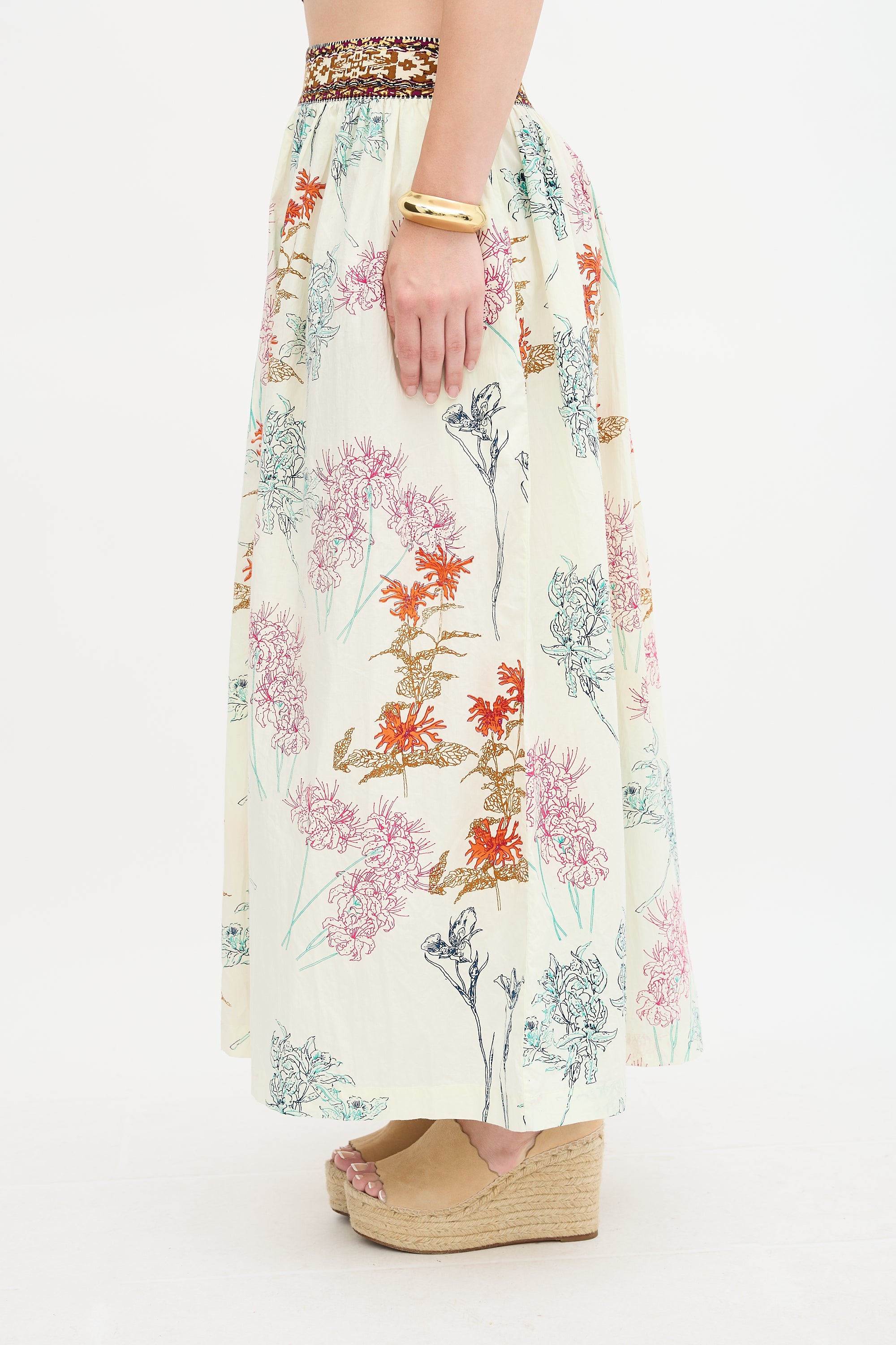 Emporio Sirenuse Printed Jane Skirt