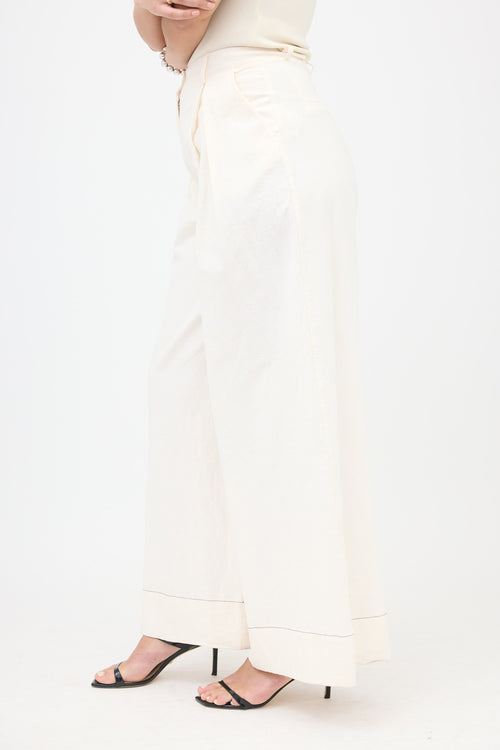 The Garment Linen Ankara Trouser