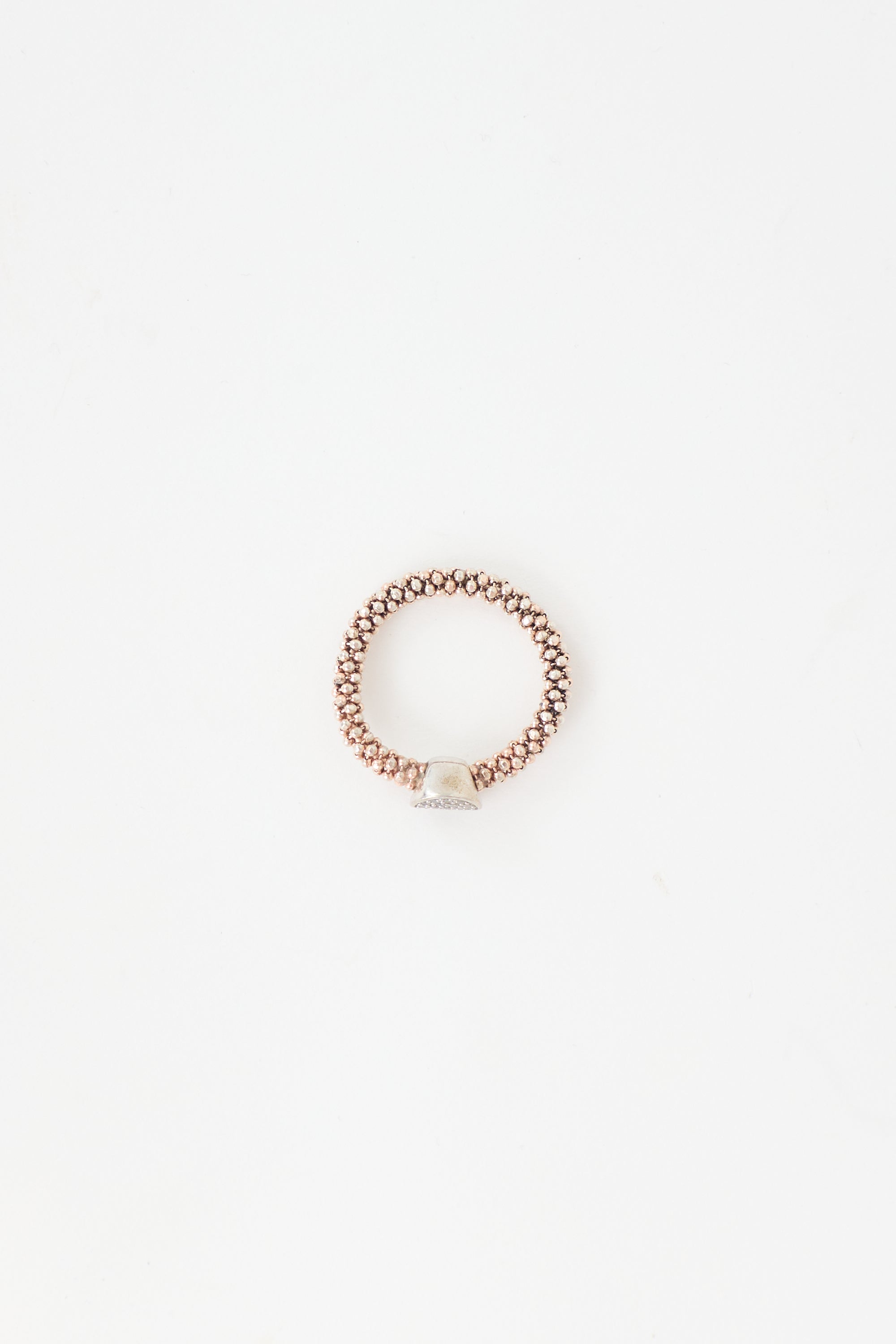 Links of London Rose Gold Effervescence Circle Ring
