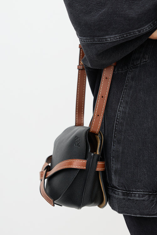 Loewe Leather Small Gate Crossbody Bag