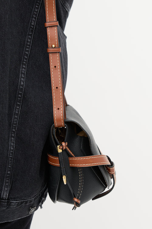 Loewe Leather Small Gate Crossbody Bag