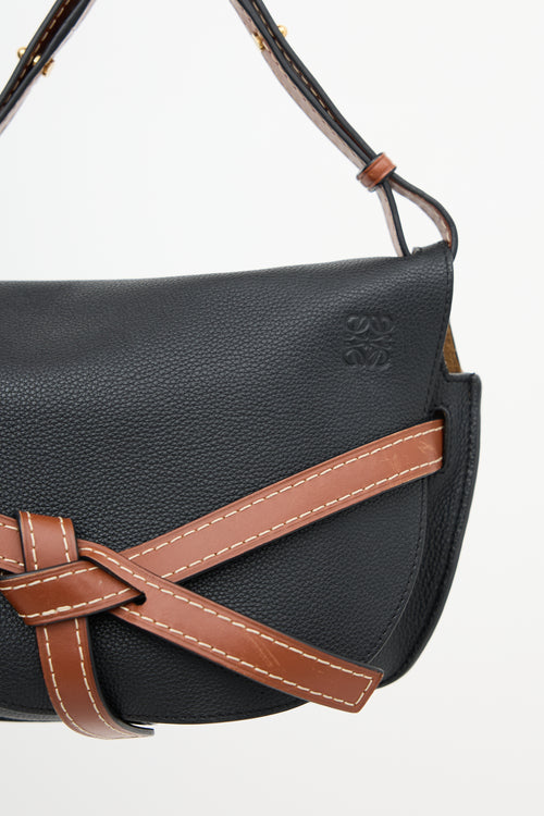 Loewe Leather Small Gate Crossbody Bag