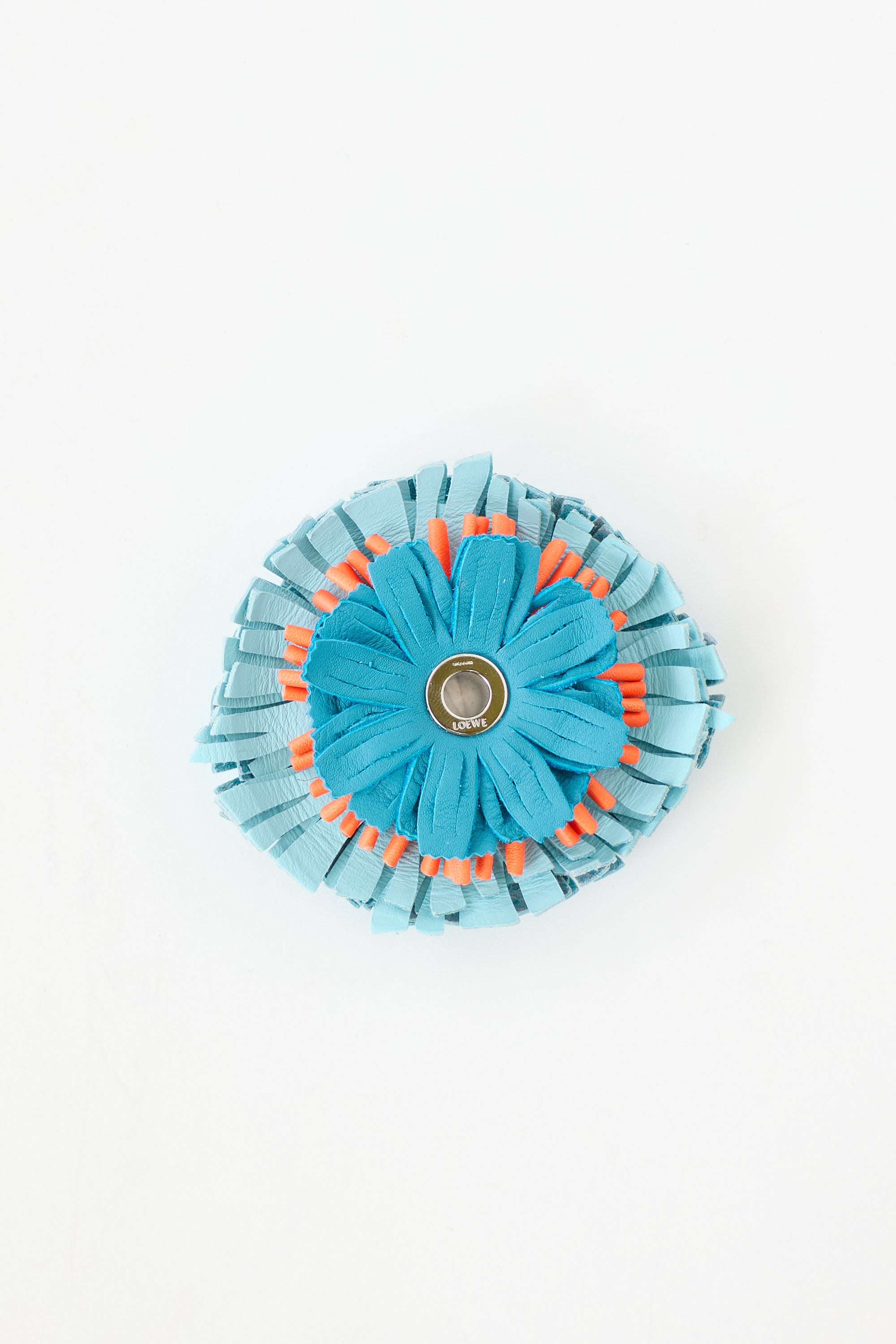 Loewe Leather Flower Die Charm